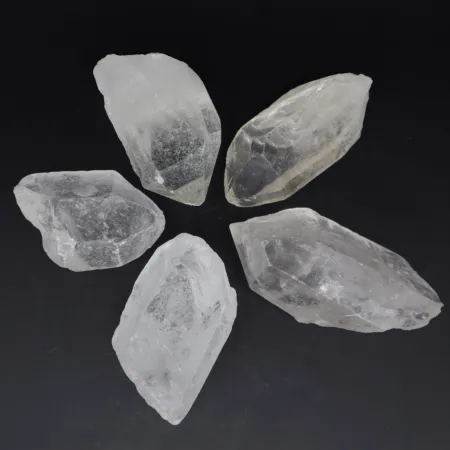 KRYSZTAŁ GÓRSKI naturalny surowy kamień czakry rozmiar L waga od 20g 1szt.