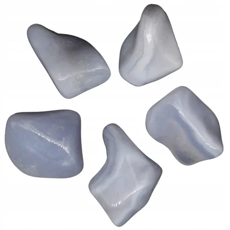 Chalcedon niebieski (błękitny) otoczak rozmiar L 1 szt.