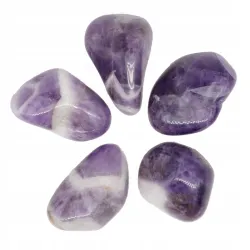 Ametyst Malawi otoczak kamień czakry naturalny 1 szt.