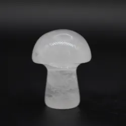 Grzyb 2cm, Kamień - Kryształ górski 1 sztuka