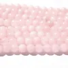 Kwarc Różowy: Zestaw 5szt kulek 6mm - koraliki DIY