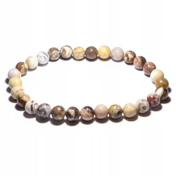 Bransoletka Jaspis Zebra Australia kulka 6mm