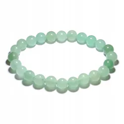 Bransoletka Awenturyn Zielony naturalny kulka 8mm
