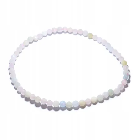 Bransoletka Morganit Różowy naturalny faset 3mm