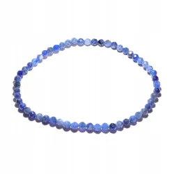 Bransoletka Sodalit kamień naturalny faset 3mm
