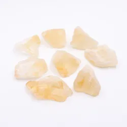 CYTRYN naturalny surowy kamień czakra splotu kryształ mały od 5g 2,5cm 1szt