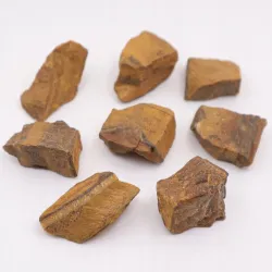 TYGRYSIE OKO naturalny surowy kamień mała bryłka 5-10g 2,5-3cm sukces 1szt.