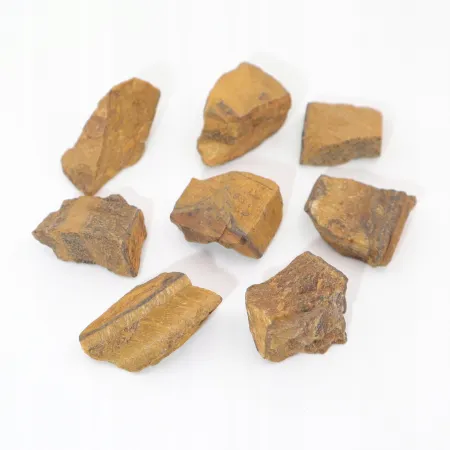 TYGRYSIE OKO naturalny surowy kamień mała bryłka 5-10g 2,5-3cm sukces 1szt.