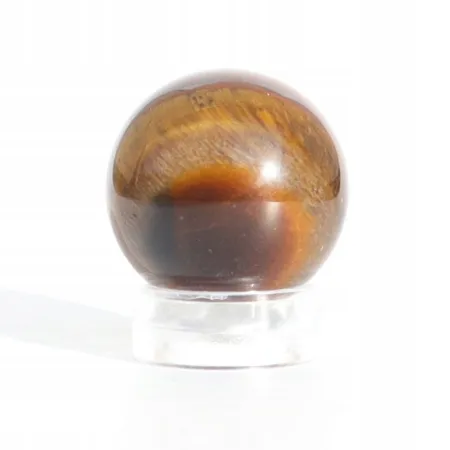 Tygrysie oko kulka kula naturalny kamień czakry bez podstawki Ø 2cm 1szt.