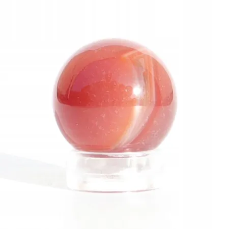 Karneol kula kulka naturalny kamień czakry bez podstawki Ø 2cm 1szt.