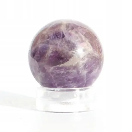 Ametyst kula kulka naturalny kamień czakry bez podstawki Ø 2cm 1szt.