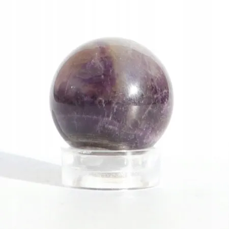 Ametyst kula kulka naturalny kamień czakry bez podstawki Ø 2cm 1szt.