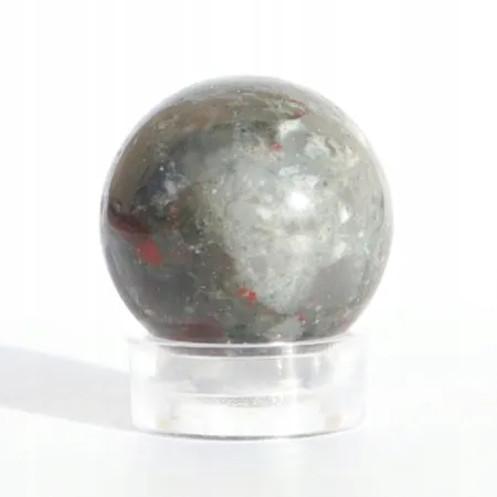 Heliotrop Afryka kula naturalny kamień czakry bez podstawki Ø 2cm 1szt.