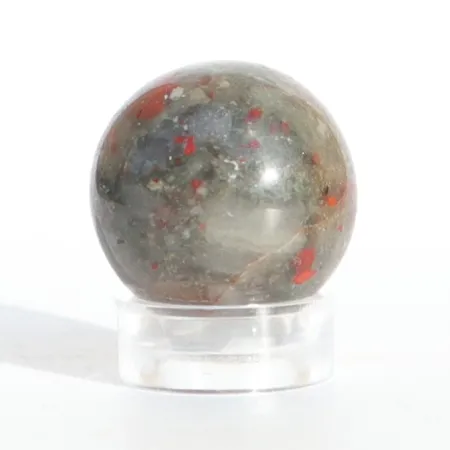 Heliotrop Afryka kula naturalny kamień czakry bez podstawki Ø 2cm 1szt.