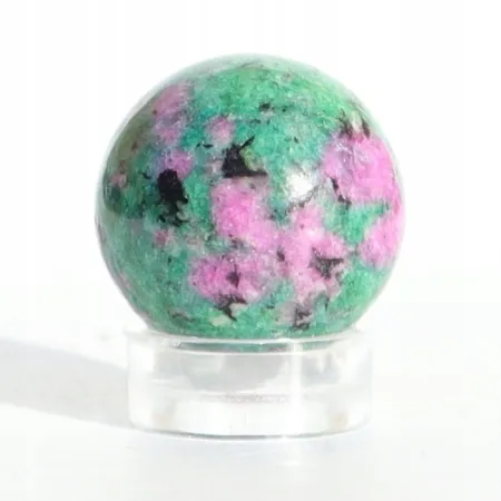 Zoist zoisyt kula kulka naturalny kamień czakry bez podstawki Ø 2cm 1szt.