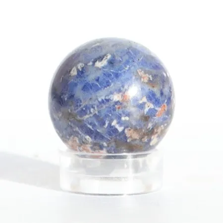 Sodalit kula kulka naturalny kamień czakry bez podstawki Ø 2cm 1szt.