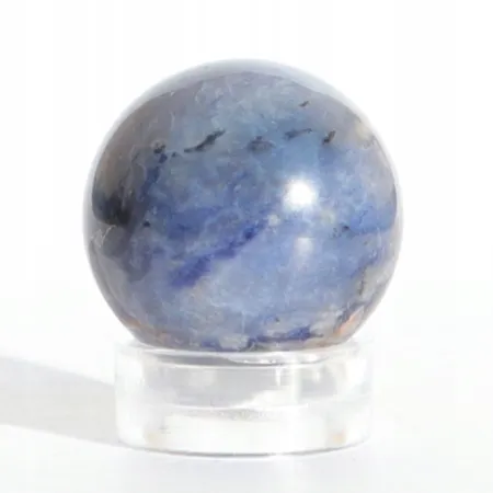 Sodalit kula kulka naturalny kamień czakry bez podstawki Ø 2cm 1szt.