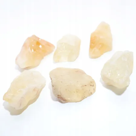 CYTRYN naturalny surowy kamień czakra splotu kryształ od 15 g M 1szt