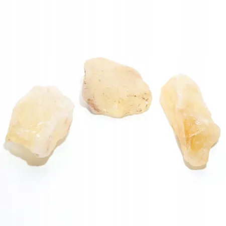 CYTRYN naturalny surowy kamień czakra splotu kryształ od 15 g M 1szt