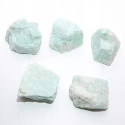 Amazonit surowy naturalny, bryłka L kamień czakry