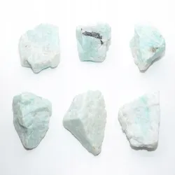 Amazonit surowy naturalny, bryłka M kamień czakry