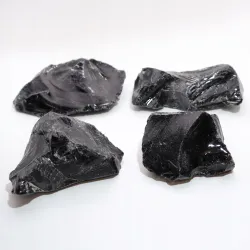 Obsydian naturalny surowa bryłka 30g-40g Meksyk XL