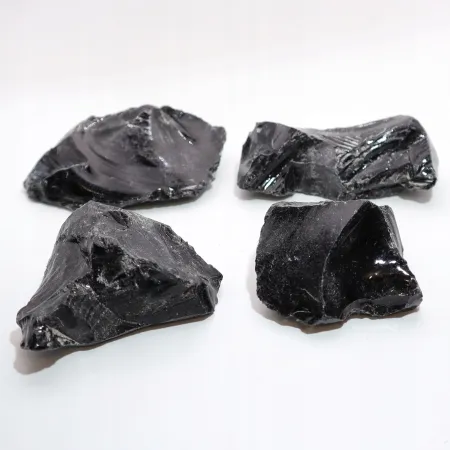 Obsydian naturalny surowa bryłka 30g-40g Meksyk XL