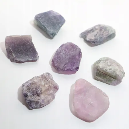 Fluoryt tęczowy naturalny surowy kamień geniuszy S 10-15g 1szt.