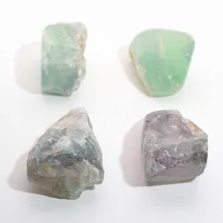 Fluoryt naturalny surowy zielony kryształ kamień geniuszy XL 30-40g 1szt.