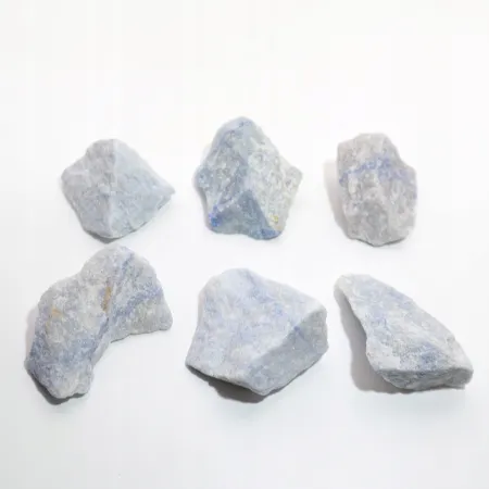 Kwarc niebieski, kamień naturalny surowy waga bryłki M 15-20g 1szt.