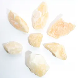 KALCYT POMARAŃCZOWY naturalny, surowy rozmiar S waga 10g 1szt