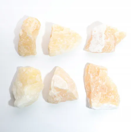 KALCYT POMARAŃCZOWY naturalny, surowy rozmiar M waga 15g 1szt