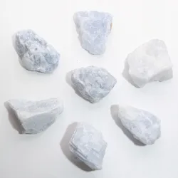 KALCYT NIEBIESKI szafirowy naturalny kamień surowy S 10-15g 1szt.