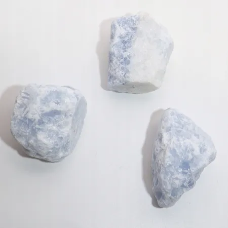 KALCYT NIEBIESKI szafirowy naturalny kamień surowy XXL 40-50g 1szt.