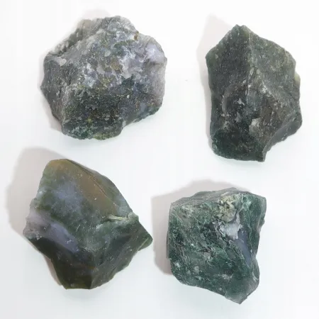 Agat mszysty naturalny surowy minerał rozmiar bryłki XL waga 30g 1szt