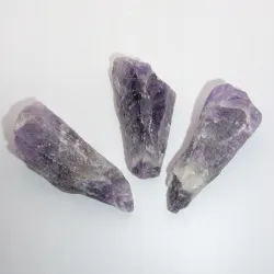 AMETYST chevron naturalny surowy, kamień czakry XXL