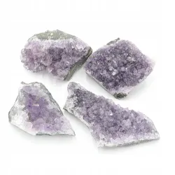 AMETYST druza szczotka czakra korony Urugwaj 40 - 60g, 1szt