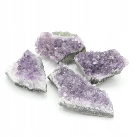 AMETYST druza szczotka czakra korony Urugwaj 40 - 60g, 1szt