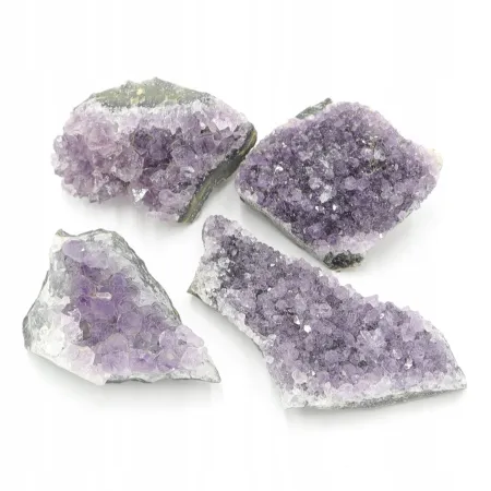 AMETYST druza szczotka czakra korony Urugwaj 40 - 60g, 1szt