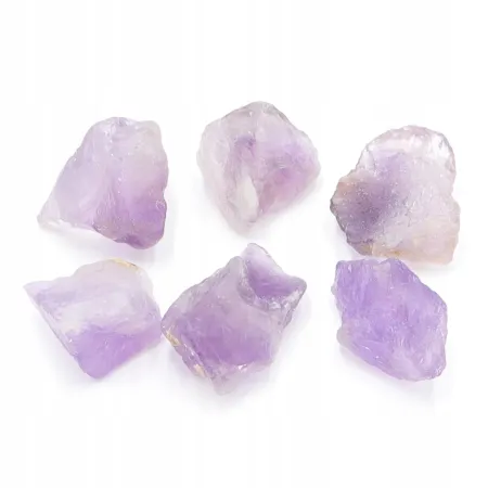 AMETYST naturalny surowy kamień czakra korony kryształ Brazylia 20-30g 1szt