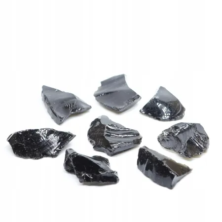 Obsydian naturalny surowa bryłka 5g-10g Meksyk CH