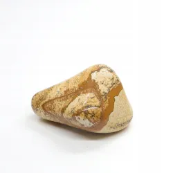 Jaspis obrazkowy naturalny otoczak duży szlifowany polerowany 1szt