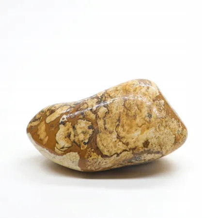 Jaspis obrazkowy naturalny otoczak duży szlifowany polerowany 1szt