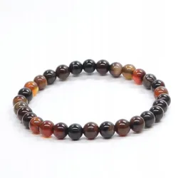 Bransoletka z Agatu Dream: Kamień naturalny kulka o rozmiarze 6mm