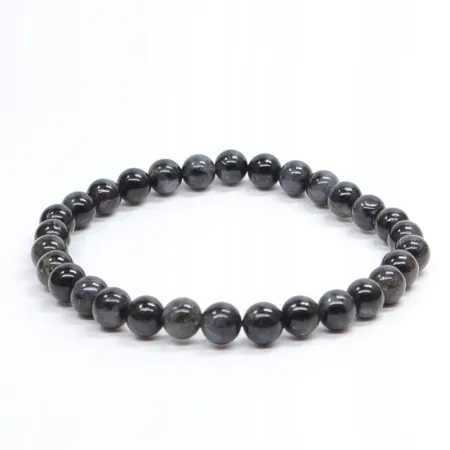 Bransoletka z Astrofilytu: Kamień naturalny kulka o rozmiarze 6mm