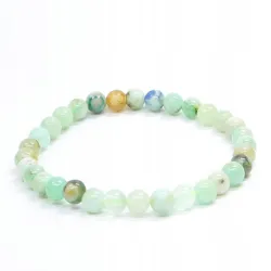 Bransoletka z Azurytu: Kamień naturalny kulka 6mm