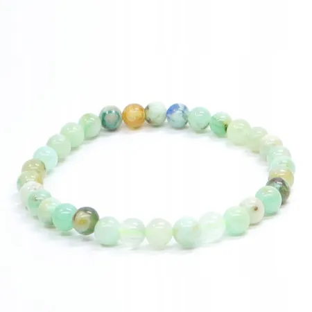 Bransoletka z Azurytu: Kamień naturalny kulka 6mm