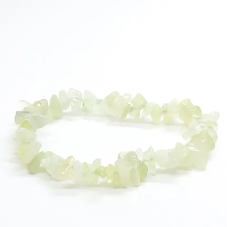 Bransoletka serpentynit drobny chips