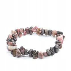 Bransoletka Rodonit drobny chips