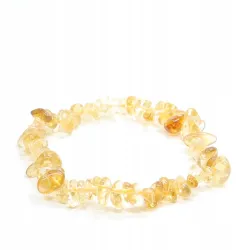 Bransoletka Cytryn AA drobny chips